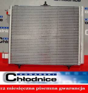 Chłodnica klimatyzacji Citroen DS3 10- 1.2 1.4 1.6