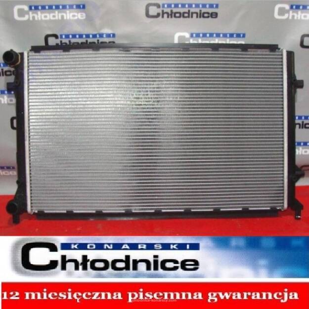 Chłodnica cieczy Skoda Octavia II 04- 1.4 16V, 1.6 FSi, 1.6 GAS, 1.6 16V