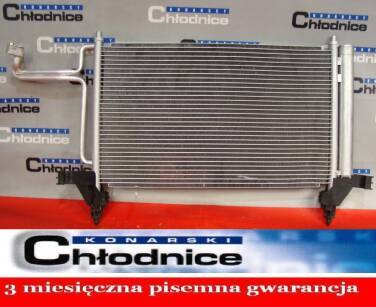 Chłodnica klimatyzacji Fiat Stilo 01- 1.2 i 16V; 1.4 i 16; 1.6 i 16V; 1.8 i 16V; 1.9 JTD; 2.4