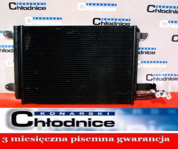 Chłodnica klimatyzacji Volkswagen Scirocco 08- 1.4 TSi; 2.0 TDi; 2.0 TFSi