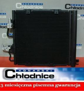 Chłodnica klimatyzacji Opel Astra H 04- 1.3 1.7 CDTi 1.9 CDTi